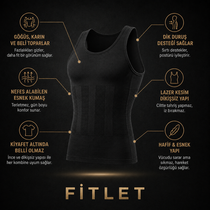 Fitlet™ Korse Atlet | Anında Daha Fit Görünüm